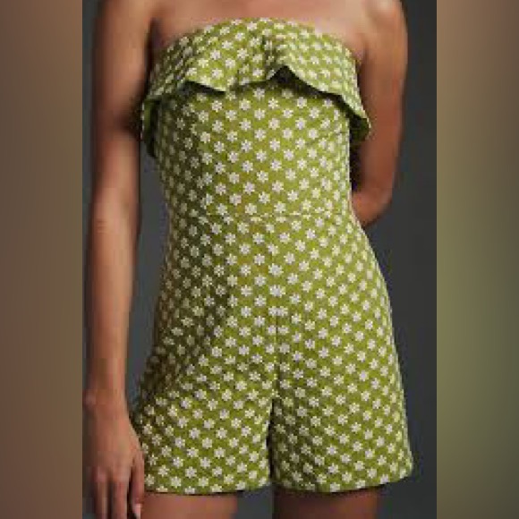 Anthropologie’s Corey Lynn Calter Embroidered Floral Romper - Picture 3 of 7